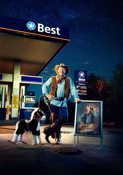 Photograph Jens Edgar Haugen Best Gas Station on One Eyeland